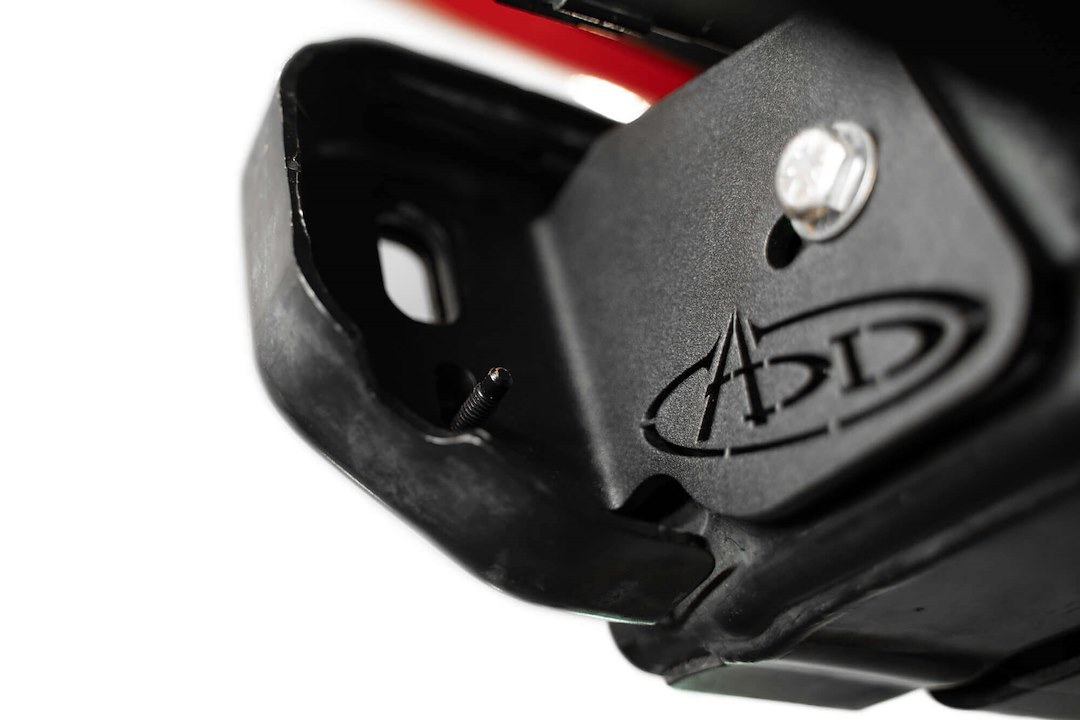 A.desert Des Frame Reinforcement Plate, Reinforces OEM Frame Horns When Using D-Rings or Winch Bumpers, Hammer Black Powder Coated Steel – AC2303701NA