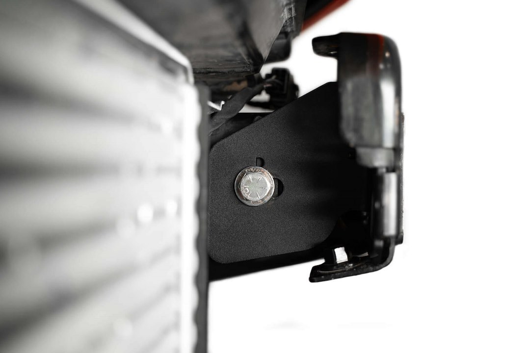 A.desert Des Frame Reinforcement Plate, Reinforces OEM Frame Horns When Using D-Rings or Winch Bumpers, Hammer Black Powder Coated Steel – AC2303701NA