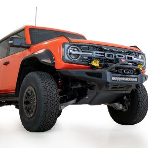 A.desert Des Skid Plate, Rock Fighter, For Use with Rock Fighter Bumper, Powder Coat, Satin Black, Aluminum Alloy – AC26005NA03
