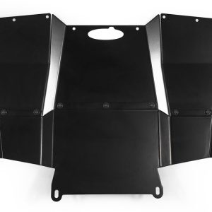 A.desert Des Skid Plate, Stealth, For Use with Stealth Front Bumper, Bolt-On, Powder Coated Finish, Satin Black, Aluminum – AC6705601NA