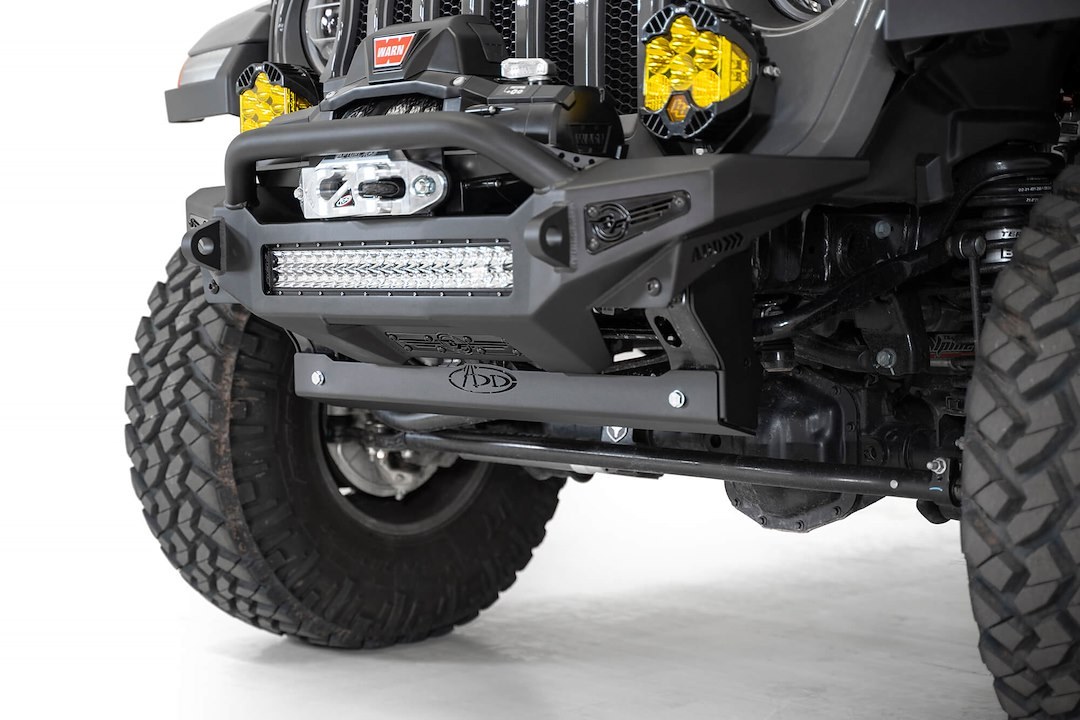 A.desert Des Skid Plate, Aluminum, Black, Powder Coated Finish – AC96100801NA