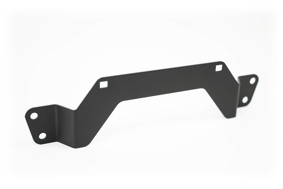 A.desert Des License Plate Bracket, Stealth Fighter, Use with Stealth Fighter Front Bumpers, Hammer Black Powder Coated, Steel – AC96154601NA