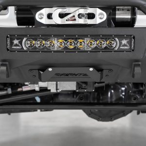 A.desert Des License Plate Bracket, Stealth Fighter, Use with Stealth Fighter Front Bumpers, Hammer Black Powder Coated, Steel – AC96154601NA