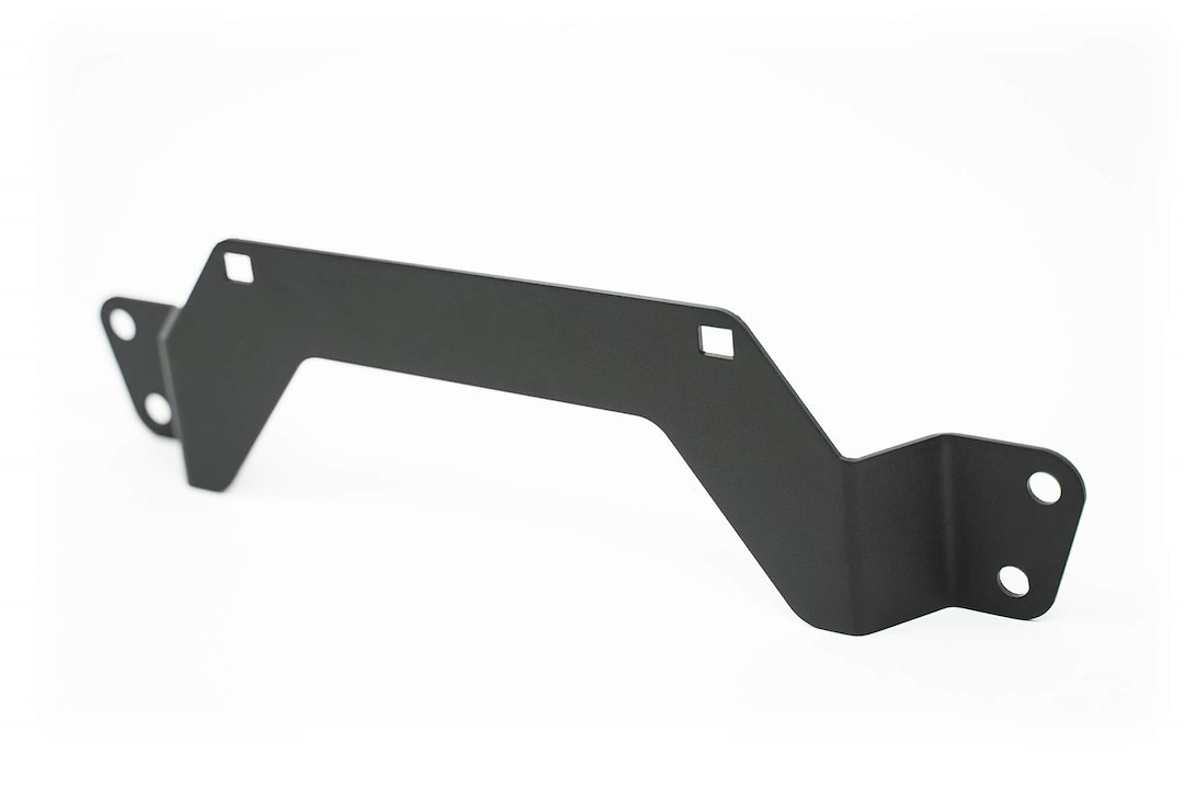 A.desert Des License Plate Bracket, Stealth Fighter, Use with Stealth Fighter Front Bumpers, Hammer Black Powder Coated, Steel – AC96154601NA