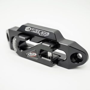 A.desert Des Winch Fairlead, Stealth Fighter, Hawse Style, For Use with Stealth Fighter Bumpers, Powder Coated Black Aluminum – AC99157590NA