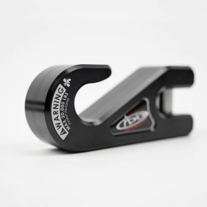 A.desert Des Winch Fairlead, Stealth Fighter, Hawse Style, For Use with Stealth Fighter Bumpers, Powder Coated Black Aluminum – AC99157590NA