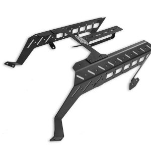 A.desert Des Molle Cargo Panel, Driver and Passenger Side Center Console Panels with Device Bridge, Powder Coated, Hammer Black, Steel – AC110360180