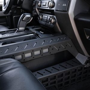 A.desert Des Molle Cargo Panel, Driver and Passenger Side Center Console Panels Without Device Bridge, Powder Coated, Hammer Black – AC1104801NA