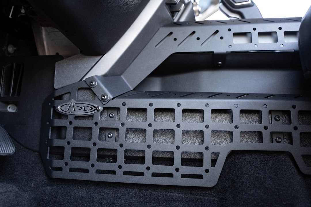 A.desert Des Molle Cargo Panel, Device Bridge Only, Powder Coated, Hammer Black, Steel – AC1104901NA