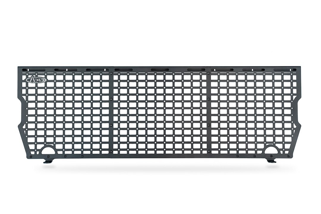 A.desert Des Molle Cargo Panel, Bed Mount, Driver Side/ Passenger Side and Front Center, Bolt-On, Flush Mount, Powder Coated – AC1902101NA