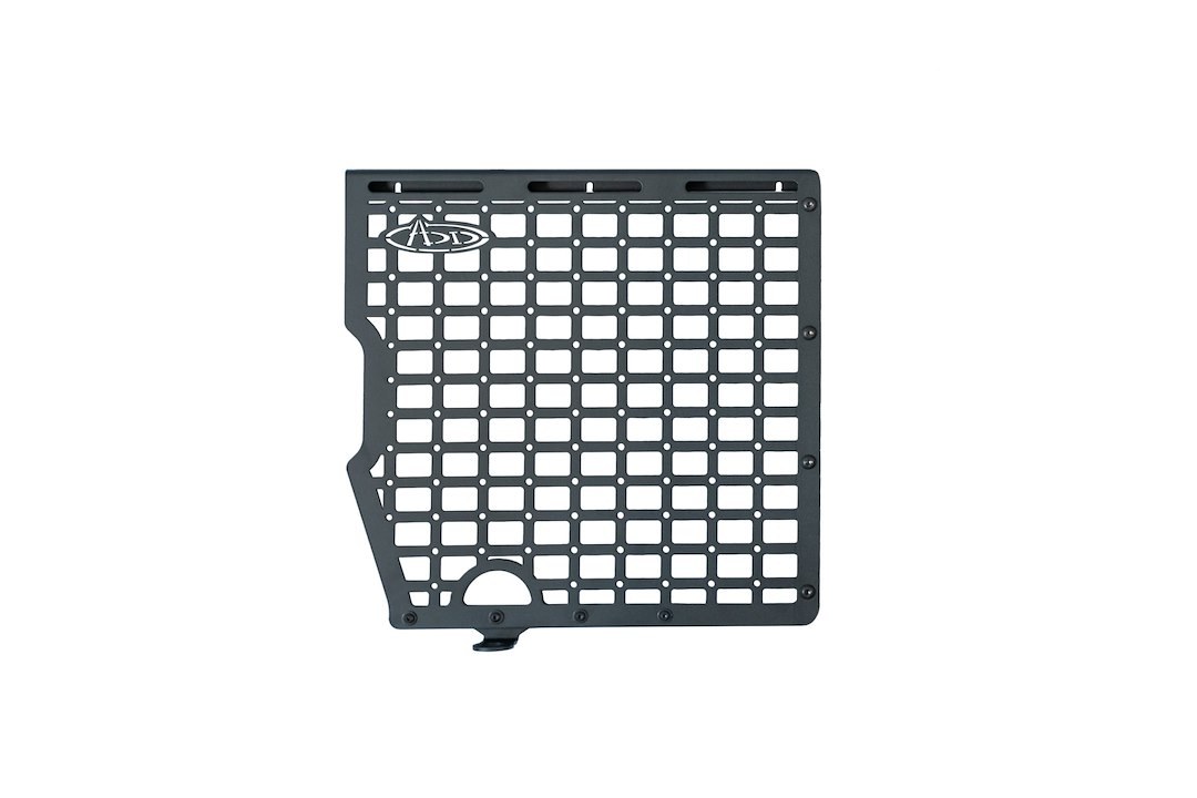 A.desert Des Molle Cargo Panel, Bed Mount, Driver Side/ Passenger Side and Front Center, Bolt-On, Flush Mount, Powder Coated – AC1902101NA