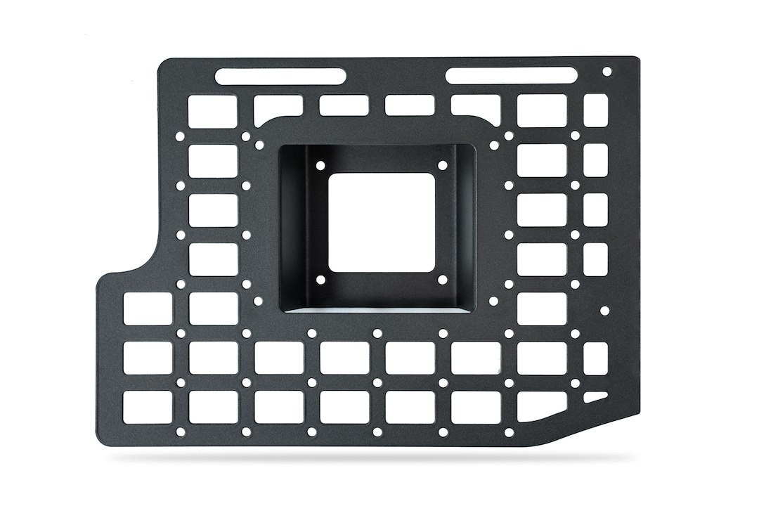 A.desert Des Molle Cargo Panel, Bed Mount, Driver Passenger Side Full Set, Bolt-On, Flush Mount, Powder Coated, Hammer Black, Steel – AC1903301NA
