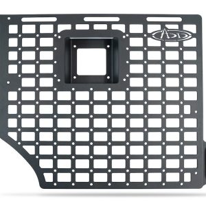 A.desert Des Molle Cargo Panel, Bed Mount, Driver Passenger Side Full Set, Bolt-On, Flush Mount, Powder Coated, Hammer Black, Steel – AC1903301NA