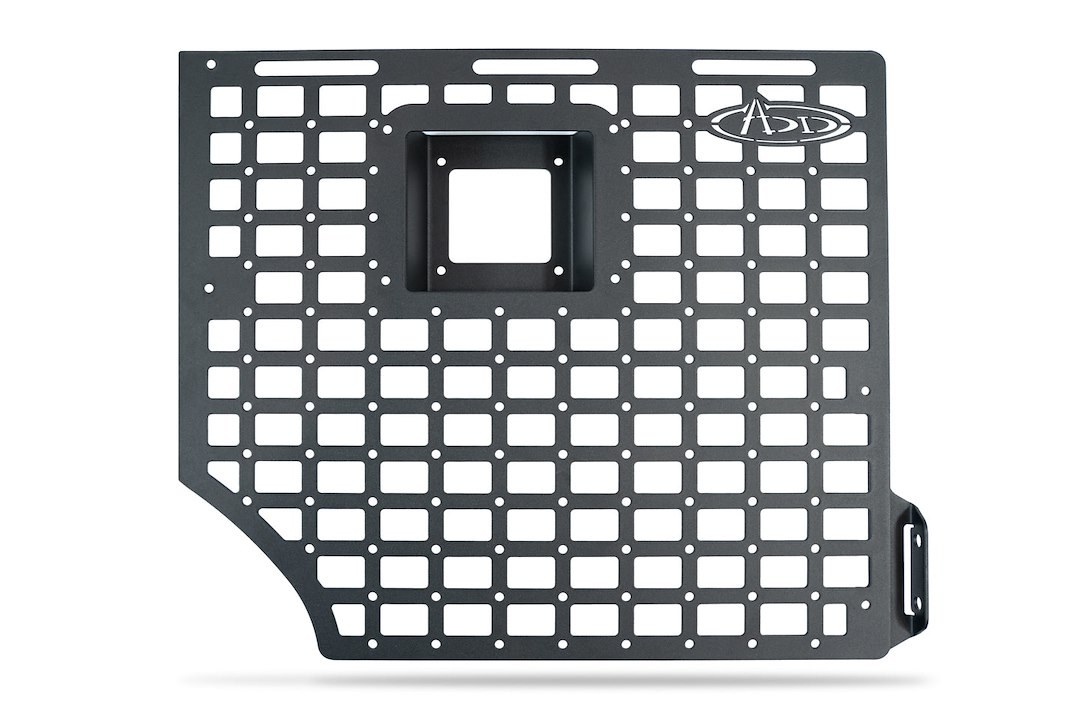 A.desert Des Molle Cargo Panel, Bed Mount, Driver Passenger Side Full Set, Bolt-On, Flush Mount, Powder Coated, Hammer Black, Steel – AC1903301NA