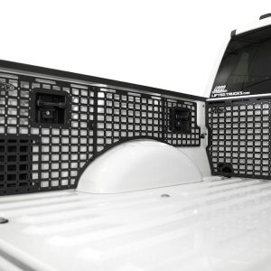 A.desert Des Molle Cargo Panel, Bed Mount, Center, Bolt-On, Flush Mount, Powder Coated, Hammer Black, Steel – AC1904001NA
