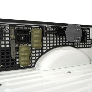 A.desert Des Molle Cargo Panel, Bed Mount, Center, Bolt-On, Flush Mount, Powder Coated, Hammer Black, Steel – AC1904001NA