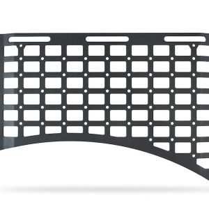 A.desert Des Molle Cargo Panel, Bed Mount, Passenger Center, Bolt-On, Flush Mount, Powder Coated, Hammer Black, Steel – AC1904301NA