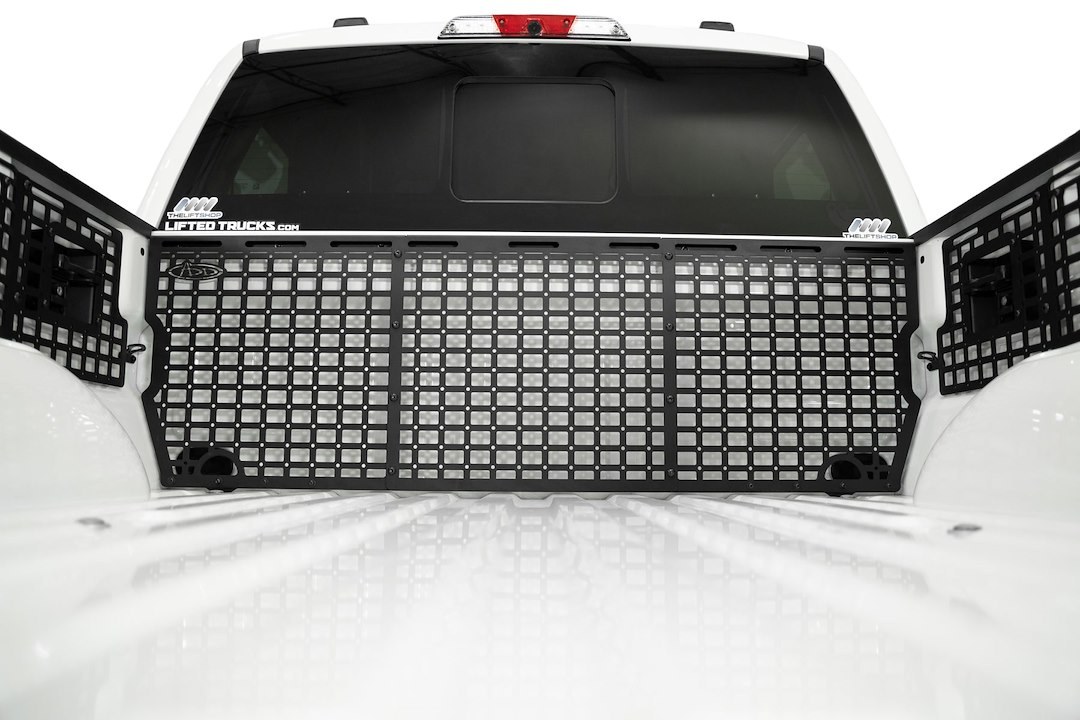 A.desert Des Molle Cargo Panel, Bed Mount, Center, Bolt-On, Flush Mount, Powder Coated, Hammer Black, Steel – AC1904601NA