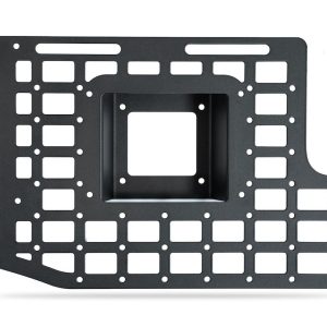 A.desert Des Molle Cargo Panel, Bed Mount, Driver Front, Bolt-On, Flush Mount, Powder Coated, Hammer Black, Steel – AC1904701NA
