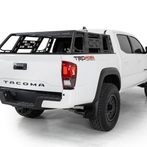 A.desert Des Ladder Rack, Lander Overland, Mounts to Factory Bed Rail System/ Clamp-On, Direct-Fit, Powder Coated, Black, Steel – C698832000103
