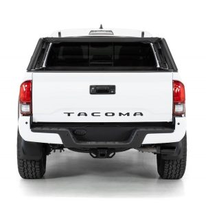 A.desert Des Ladder Rack, Lander Overland, Mounts to Factory Bed Rail System/ Clamp-On, Direct-Fit, Powder Coated, Black, Steel – C698832000103