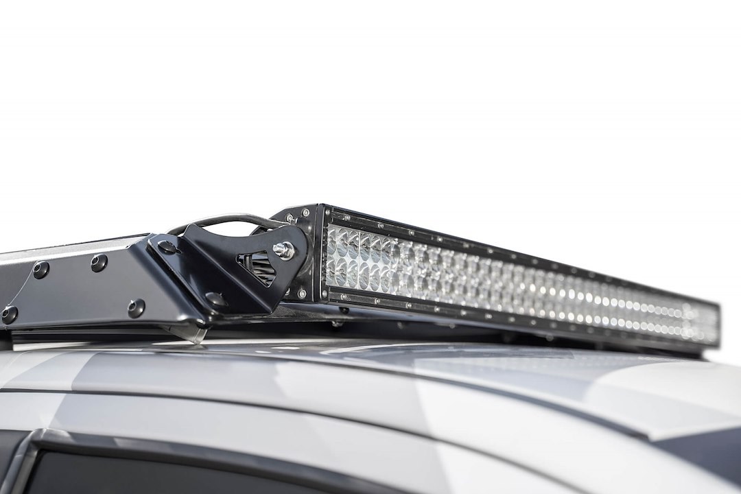 A.desert Des Roof Rack, Honeybadger Chase Rack, Direct-Fit, Mounts to Honeybadger Rack, Powder Coated, Hammer Black, Aluminum, Single – C995491480103