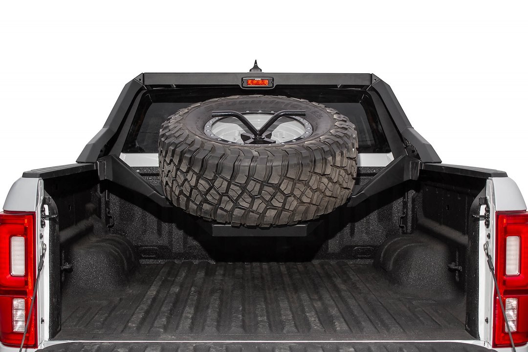 A.desert Des Spare Tire Carrier, Honeybadger Chase Rack, Honeybadger Chase Rack Bed Mount (chase Rack Required for Installation) – C99558NA01NA