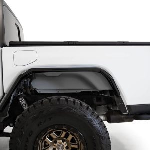 A.desert Des Fender, Stealth Fighter, Powder Coated, Hammer Black, Steel, Without Inner Fender Liner, Set of 2 – D97164601NA