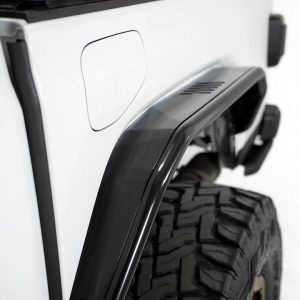 A.desert Des Fender, Stealth Fighter, Powder Coated, Hammer Black, Steel, Without Inner Fender Liner, Set of 2 – D97164601NA