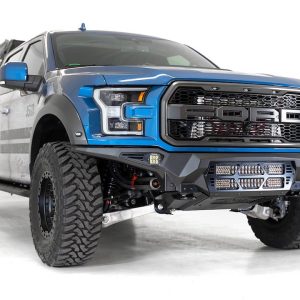 A.desert Des Bumper, Bomber, One Piece Design, Direct-Fit, Mounting Hardware Included, Without Grille Guard, Without Winch Mount – F110012140103