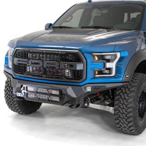 A.desert Des Bumper, Bomber, One Piece Design, Direct-Fit, Mounting Hardware Included, Without Grille Guard, Without Winch Mount – F110012140103