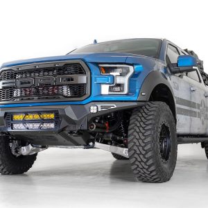 A.desert Des Bumper, Bomber, One Piece Design, Direct-Fit, Mounting Hardware Included, Without Grille Guard, Without Winch Mount – F110012140103