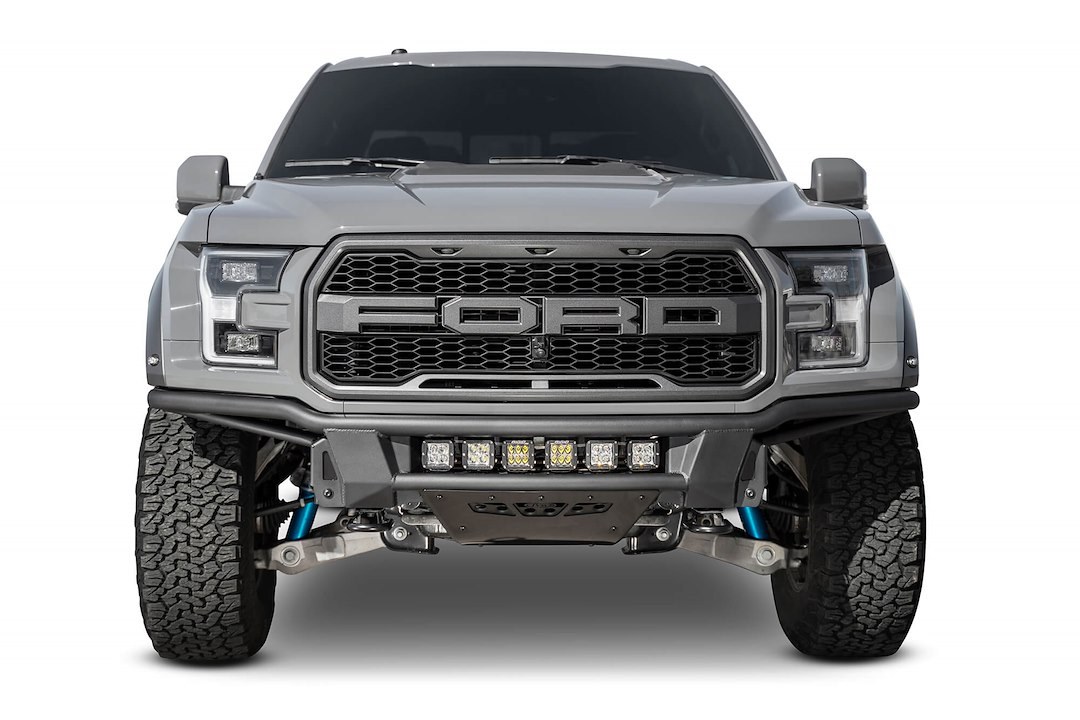 A.desert Des Bumper, Add Pro, One Piece Design, Direct-Fit, Mounting Hardware Included, Without Grille Guard, Without Winch Mount – F118102100103