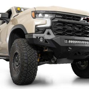 A.desert Des Bumper, Stealth Fighter, One Piece Design, Direct-Fit, Mounting Hardware Included, Without Winch Mount – F120083030103