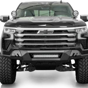 A.desert Des Bumper, Black Label, 3 Piece Design, Direct-Fit, Mounting Hardware Included, Without Bull Bar, Without Winch Mount – F140300010103