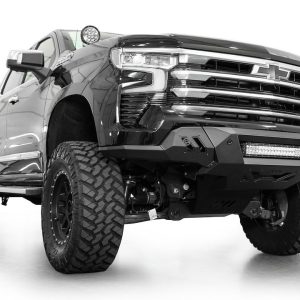 A.desert Des Bumper, Black Label, 3 Piece Design, Direct-Fit, Mounting Hardware Included, Without Bull Bar, Without Winch Mount – F140300010103