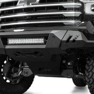 A.desert Des Bumper, Black Label, 3 Piece Design, Direct-Fit, Mounting Hardware Included, Without Bull Bar, Without Winch Mount – F140300010103