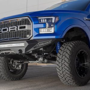 A.desert Des Bumper, Stealth Fighter, One Piece Design, Direct-Fit, Mounting Hardware Included, Without Grille Guard – F151192860103