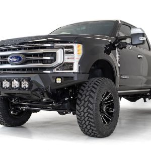 A.desert Des Bumper, Bomber, One Piece Design, Direct-Fit, Mounting Hardware Included, Without Grille Guard, Without Winch Mount – F160014100103
