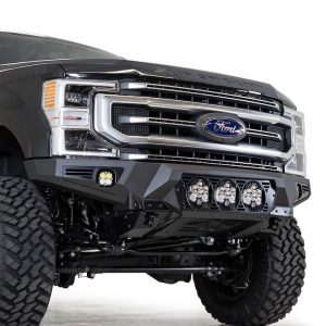A.desert Des Bumper, Bomber, One Piece Design, Direct-Fit, Mounting Hardware Included, Without Grille Guard, Without Winch Mount – F160014100103