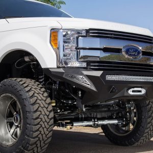 A.desert Des Bumper, Stealth Fighter, One Piece Design, Direct-Fit, Mounting Hardware Included, Without Grille Guard – F161202860103