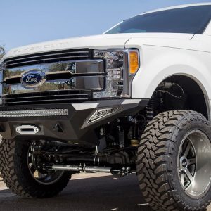 A.desert Des Bumper, Stealth Fighter, One Piece Design, Direct-Fit, Mounting Hardware Included, Without Grille Guard – F161202860103