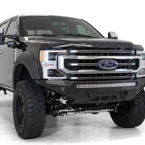 A.desert Des Bumper, Stealth Fighter, One Piece Design, Direct-Fit, Mounting Hardware Included, Without Winch Mount – F171193030103