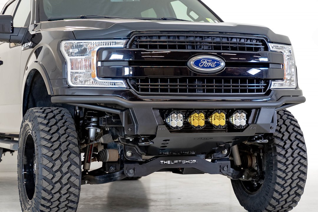 A.desert Des Bumper, Add Pro V2, One Piece Design, Direct-Fit, Mounting Hardware Included, Without Grille Guard, Without Winch Mount – F188103500103