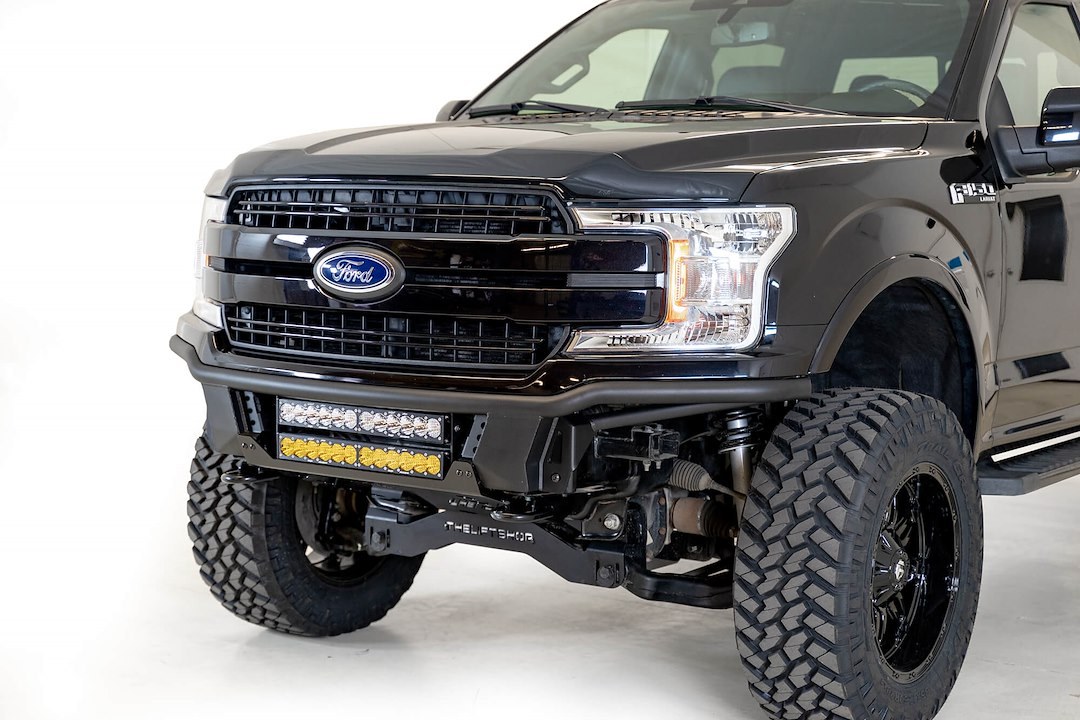 A.desert Des Bumper, Add Pro V2, One Piece Design, Direct-Fit, Mounting Hardware Included, Without Grille Guard, Without Winch Mount – F188103500103
