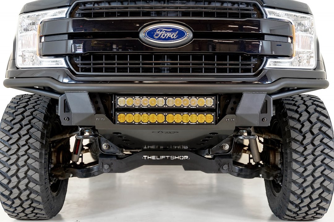 A.desert Des Bumper, Add Pro V2, One Piece Design, Direct-Fit, Mounting Hardware Included, Without Grille Guard, Without Winch Mount – F188103500103