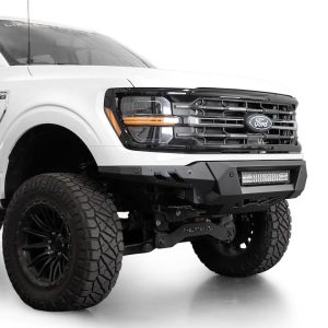 A.desert Des Bumper, Black Label, 3 Piece Design, Direct-Fit, Mounting Hardware Included, Without Bull Bar, Without Winch Mount – F1900305080103