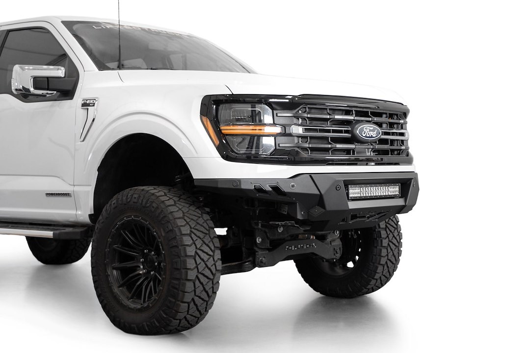 A.desert Des Bumper, Black Label, 3 Piece Design, Direct-Fit, Mounting Hardware Included, Without Bull Bar, Without Winch Mount – F1900305080103