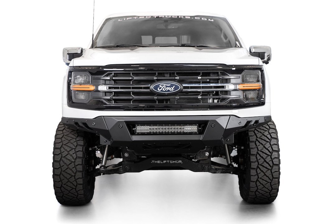 A.desert Des Bumper, Black Label, 3 Piece Design, Direct-Fit, Mounting Hardware Included, Without Bull Bar, Without Winch Mount – F1900305080103