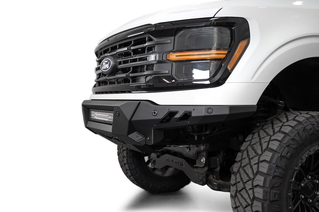 A.desert Des Bumper, Black Label, 3 Piece Design, Direct-Fit, Mounting Hardware Included, Without Bull Bar, Without Winch Mount – F1900305080103